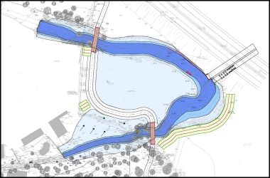 Inundabilidad pasareles riera el Vilar 1